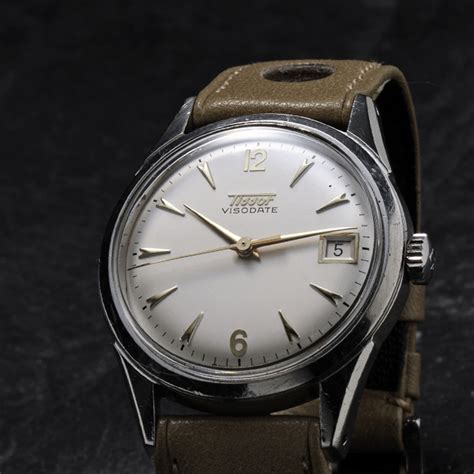 omega tissot vintage watch|tissot visodate.